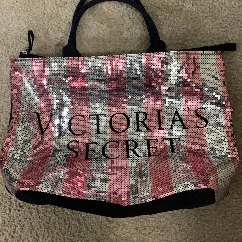 Victoria’s Secret bag with sequins